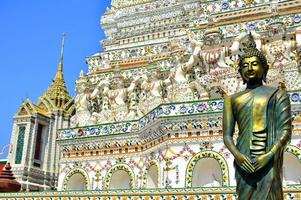 Bangkok Dec Wat Arun Buddha Pagoda Statue December 2016 Bangkok — Stock Photo, Image