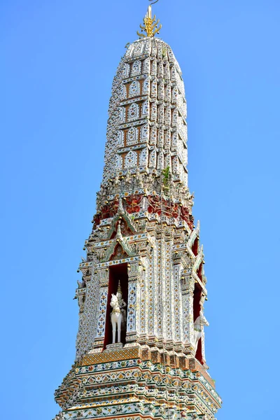 Μπανγκόκ Δεκέμβριος Wat Arun Πρόσοψη Στις Δεκεμβρίου 2016 Στην Μπανγκόκ — Φωτογραφία Αρχείου