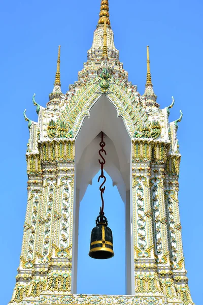 Bangkok Dic Wat Pho Campanario Diciembre 2016 Bangkok Tailandia Wat —  Fotos de Stock