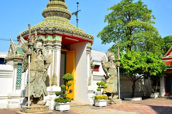 Bangkok Dec Façade Wat Pho Décembre 2016 Bangkok Thaïlande Wat — Photo