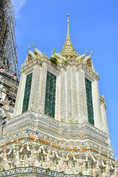 Bangkok Dec Wat Arun Facade December 2016 Bangkok Thailand Wat — Stock Photo, Image