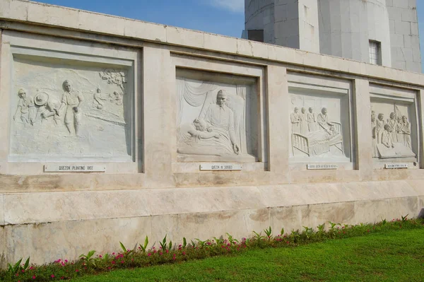 Quezon City Oct Quezon Memorial Circle Shrine Art Sculpture October — Foto de Stock