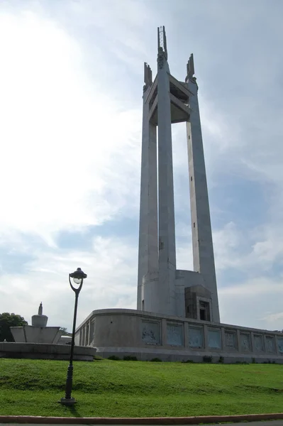 Quezon City Oct Quezon Memorial Circle Shrine 2015 Október Fülöp — Stock Fotó