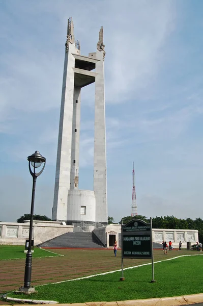 Quezon City Oct Quezon Memorial Circle Shrine Жовтня 2015 Року — стокове фото