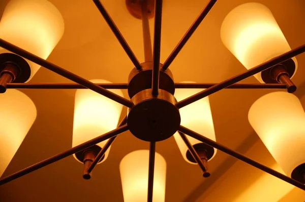 Lámpara Colgante Incandescente Techo —  Fotos de Stock