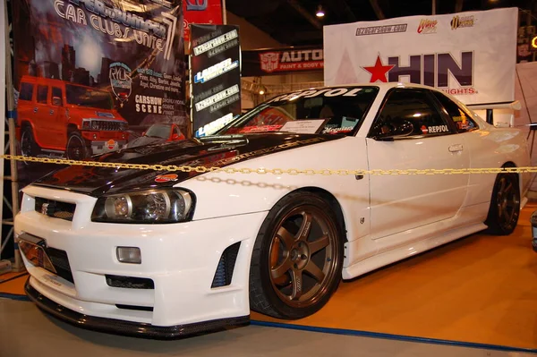 Pasay Nov Nissan Gtr Manila Auto Salon Листопада 2011 Року — стокове фото