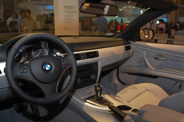 Pasay Août Tableau Bord Bmw 335I Cabrio 3Ème Salon International — Photo