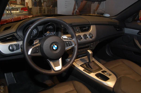 Pasay Agosto Painel Bmw 3Rd Philippine International Motor Show Agosto — Fotografia de Stock