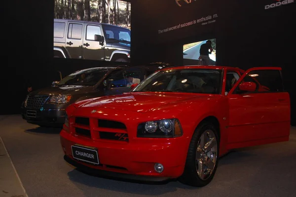 Pasay Aug Dodge Charger 3Rd Philippine International Motor Show August — Stock Photo, Image