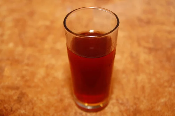 Koude Heerlijke Zoete Ijsthee Drank — Stockfoto