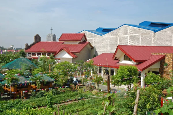 Bulacan 10月16日 チェルビン ガーデンズの農場概要10月16日にフィリピンのブラカヤンで — ストック写真