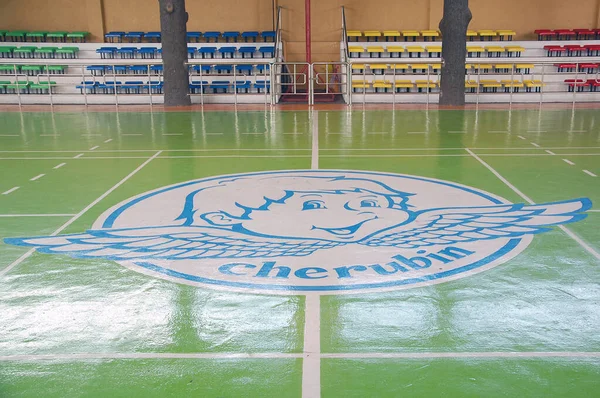 Bulacan Oct Γήπεδο Μπάσκετ Στο Cherubin Gardens Στις Οκτωβρίου 2015 — Φωτογραφία Αρχείου