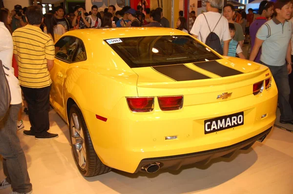 Pasay Április Chevrolet Camaro Manila Nemzetközi Auto Show 2012 Április — Stock Fotó