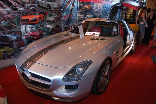 Pasay Április Mercedes Benz Sls Amg Manila International Auto Show — Stock Fotó