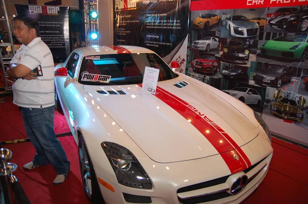 Pasay Apr Mercedes Benz Sls Amg All Ottavo Manila International — Foto Stock