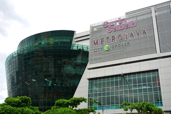 Kota Kinabalu Juni Fassade Von Suria Sabah Kota Kinabalu Malaysia — Stockfoto