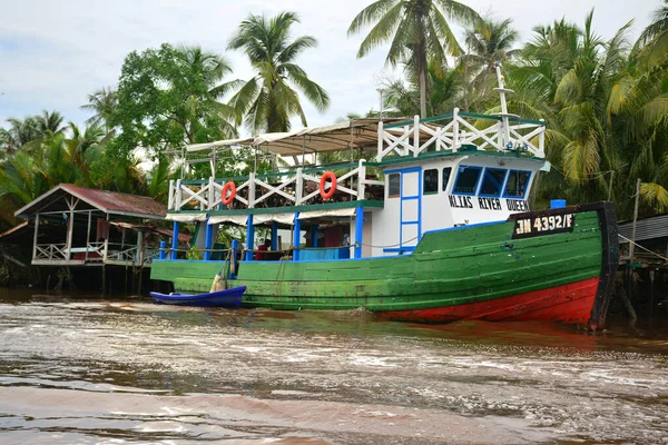 Sabah Červen Klias River Boat June 2016 Sabah Malajsie Klias — Stock fotografie
