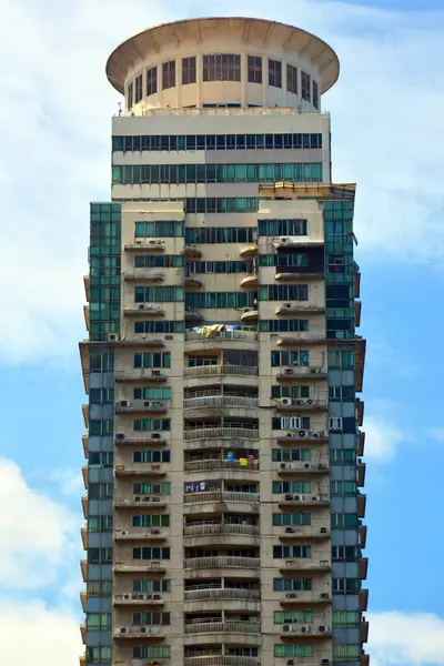 Manila Julio Edificio Alto Que Rodea Parque Rizal Julio 2016 — Foto de Stock