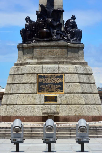 Manila Ιουλίου Άγαλμα Του Ριζάλ Παρκ Στις Ιουλίου 2016 Στη — Φωτογραφία Αρχείου