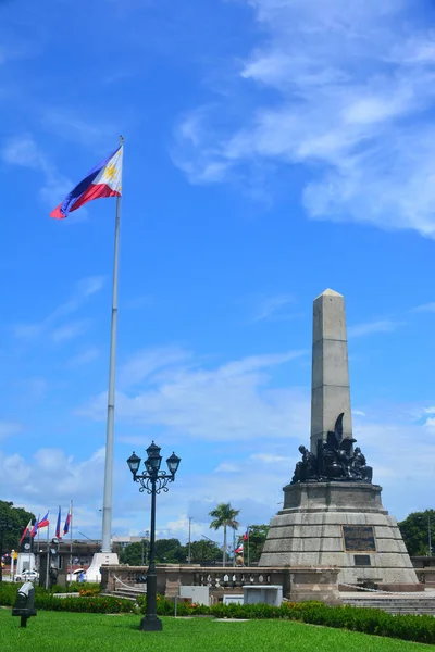 Manila Temmuz 2016 Manila Filipinler Rizal Park Heykeli — Stok fotoğraf