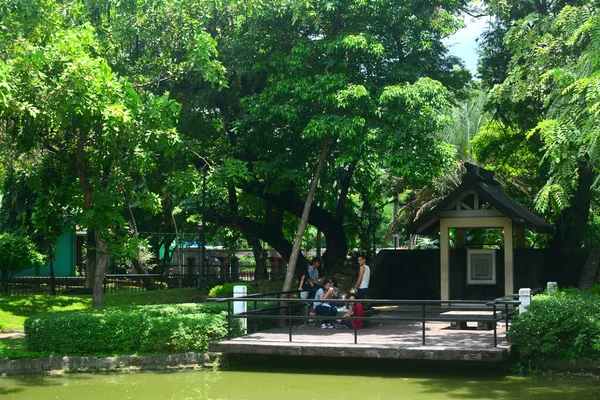 Manila Juli Meer Bij Japanse Tuin Rizal Park Juli 2016 — Stockfoto