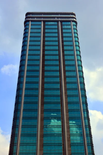 Taguig Oct Skyscraper Gebouw Gevel Oktober 2016 Bonifacio Global City — Stockfoto