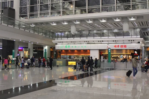 Chep Lap Kok Dic Aeropuerto Internacional Hong Kong Interior Diciembre —  Fotos de Stock