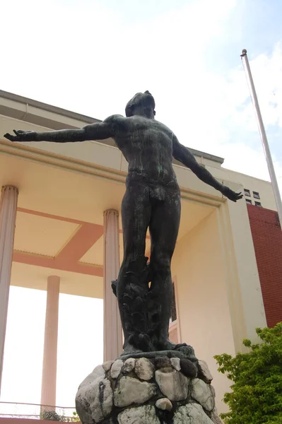 Ciudad Quezon Octubre Estatua Oblación Universidad Filipinas Octubre 2015 Diliman — Foto de Stock