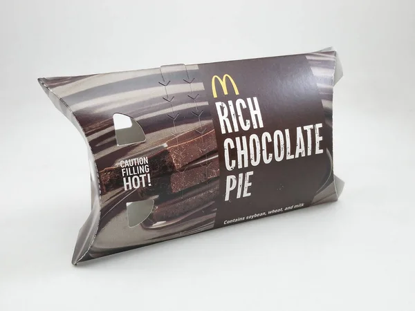 Manila Apr Mcdonalds Rich Chocolate Pie April 2020 Manila Philippines — Stock Photo, Image