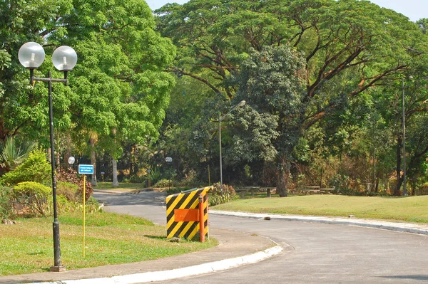 Rizal Oct Sendero Del Centro Desarrollo Meralco Mmldc Con Árboles —  Fotos de Stock