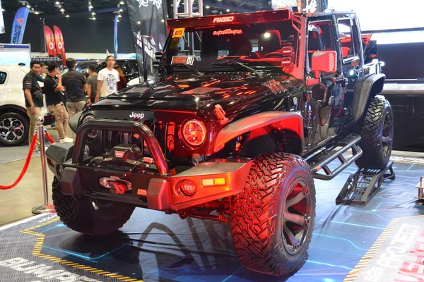 Pasay Julho Jeep Wrangler Bumper Bumper Prime Car Show Julho — Fotografia de Stock