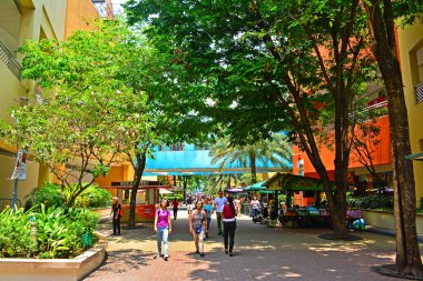 Pasay, PH - 23 Nisan - Asya 'daki SM Alışveriş Merkezi 23 Nisan 2017 Pasay, Filipinler.