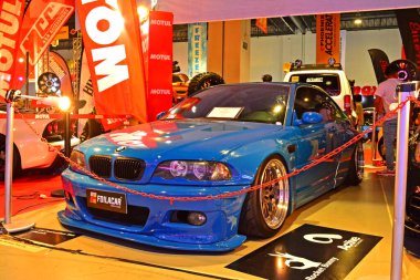 Pasay, PH - APR 23 - BMW M3 Trans Sport Show 'da 23 Nisan 2017 Pasay, Filipinler.