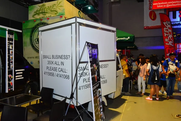 Pasay Avril Chariot Alimentaire Mobile Trans Sport Show Avril 2017 — Photo