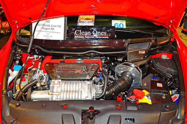 Pasay Abr Honda Civic Engine Trans Sport Show Abril 2017 —  Fotos de Stock