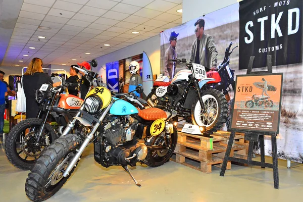 Pasay Apr Harley Davidson Motocicleta Trans Sport Show Abril 2017 — Fotografia de Stock