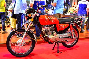 Pasay, PH - APR 23 - Motorstar motosiklet Trans Sport Show 'da 23 Nisan 2017 Pasay, Filipinler.