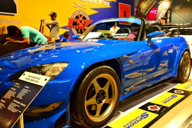 PAsay, PH - APR 23 - Honda S2000 Trans Sport Show 'da 23 Nisan 2017 Pasay, Filipinler.
