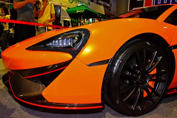 Pasay Apr Mclaren Sportwagen Auf Der Trans Sport Show April — Stockfoto