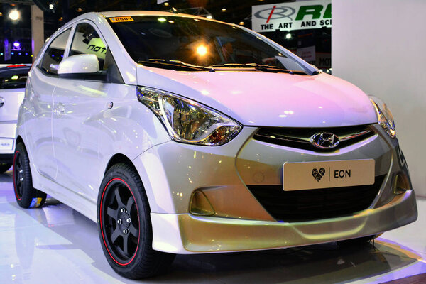 PASAY, PH/ APR 1/ Hyundai eon at Manila International Auto Show on April 1, 2017 in Pasay, Philippines.