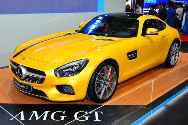 Pasay, PH / APR 1 / Mercedes Benz AMG GT Manila Uluslararası Otomobil Fuarı 1 Nisan 2017, Pasay, Filipinler.