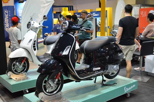 Pasay Juni Vespa Motorfiets Makina Moto Juni 2019 Pasay Filipijnen — Stockfoto