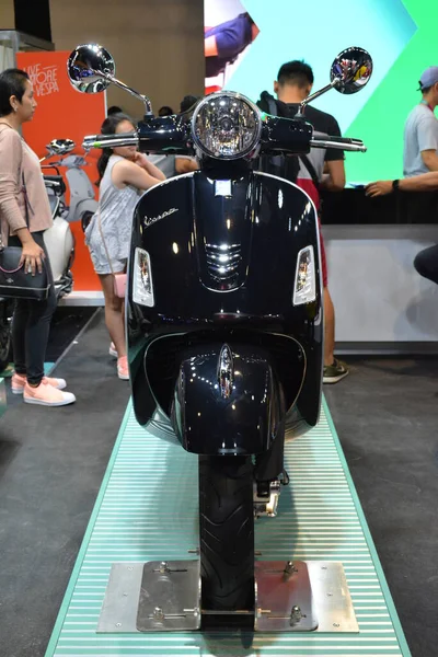 Pasay Juni Vespa Motorrad Auf Der Makina Moto Show Juni — Stockfoto
