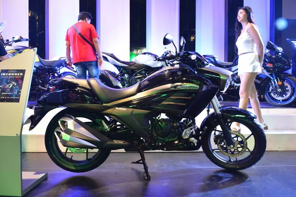 Pasay Juni Suzuki Indringer Motorfiets Makina Moto Show Juni 2019 — Stockfoto