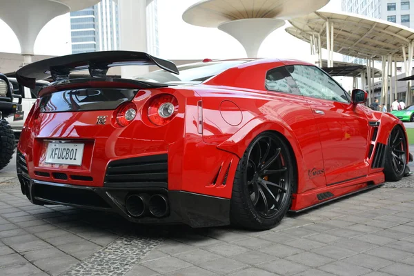 Quezon City Juin Nissan Gtr Sportline Magazine Auto Show Juin — Photo