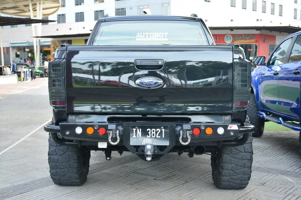 Quezon City Czerwca Ford Ranger Odebrać Sportline Magazine Auto Show — Zdjęcie stockowe