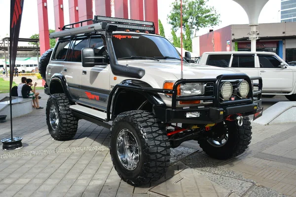 Quezon City Června Toyota Land Cruiser Sportline Magazine Auto Show — Stock fotografie