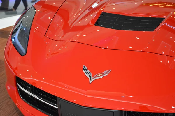 Mandaluyong Nov Chevrolet Corvette Stingray Megamall Листопада 2018 Року Мандеалуїні — стокове фото