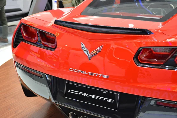 Mandaluyong Nov Chevrolet Corvette Stingray Megamall Novembro 2018 Mandaluyong Filipinas — Fotografia de Stock