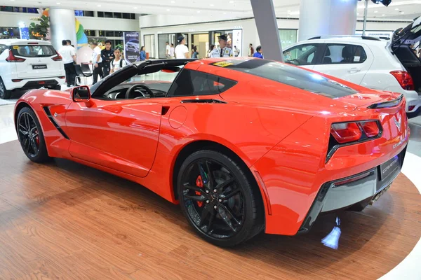 Mandaluyong Nov Chevrolet Corvette Stingray Megamall November 2018 Mandaluyong Filipijnen — Stockfoto